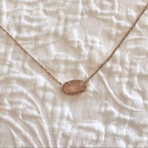 NWOT Rose Gold and Pink Necklace